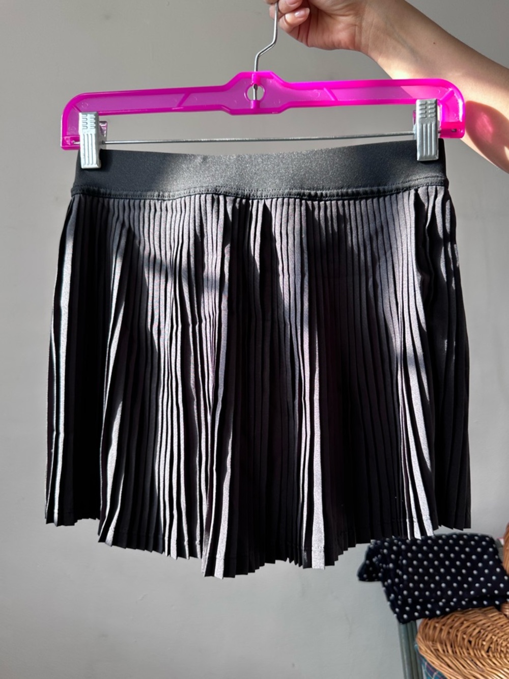 Black tennis skort xs s